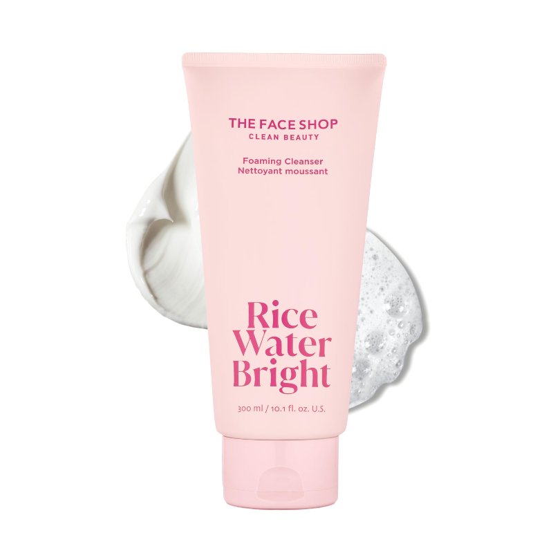 The Face Shop Rice Water Bright Facial Foaming Cleanser 150ml / 5.0 fl oz